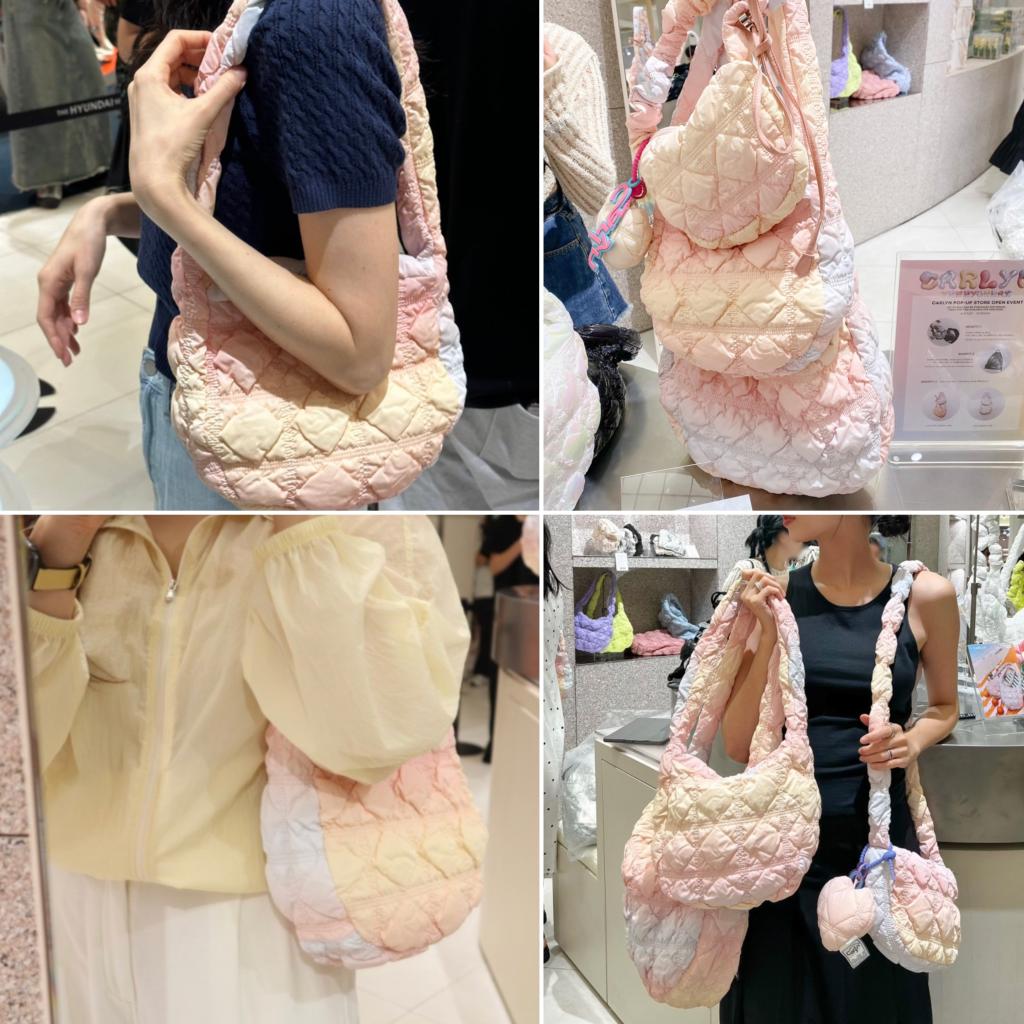 韓國 Carlyn [23FW] Cotton Candy Soft Bag (M)